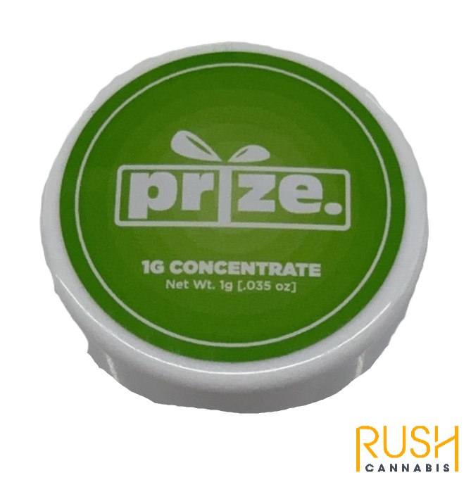 Photograph of product: Prize - Banana Mintz 1G Wax Jar