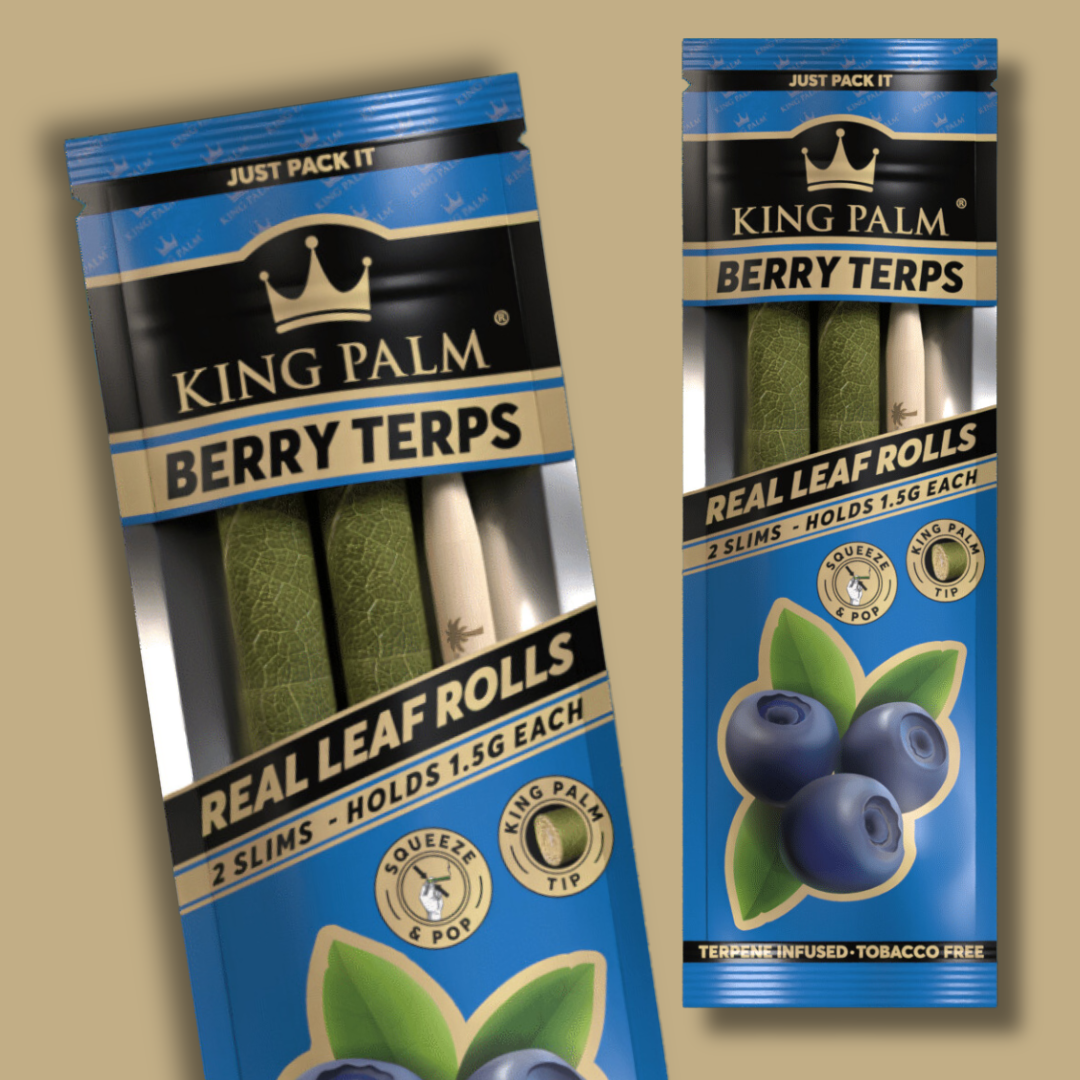 Photograph of product: King Palm 2ct - Berry Terps
