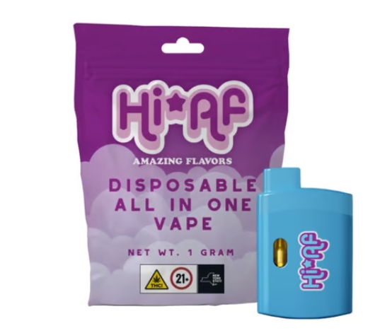 Photograph of product: Vireo Hi*AF Sweet Strawberry Banana Disposable Vape - 2801