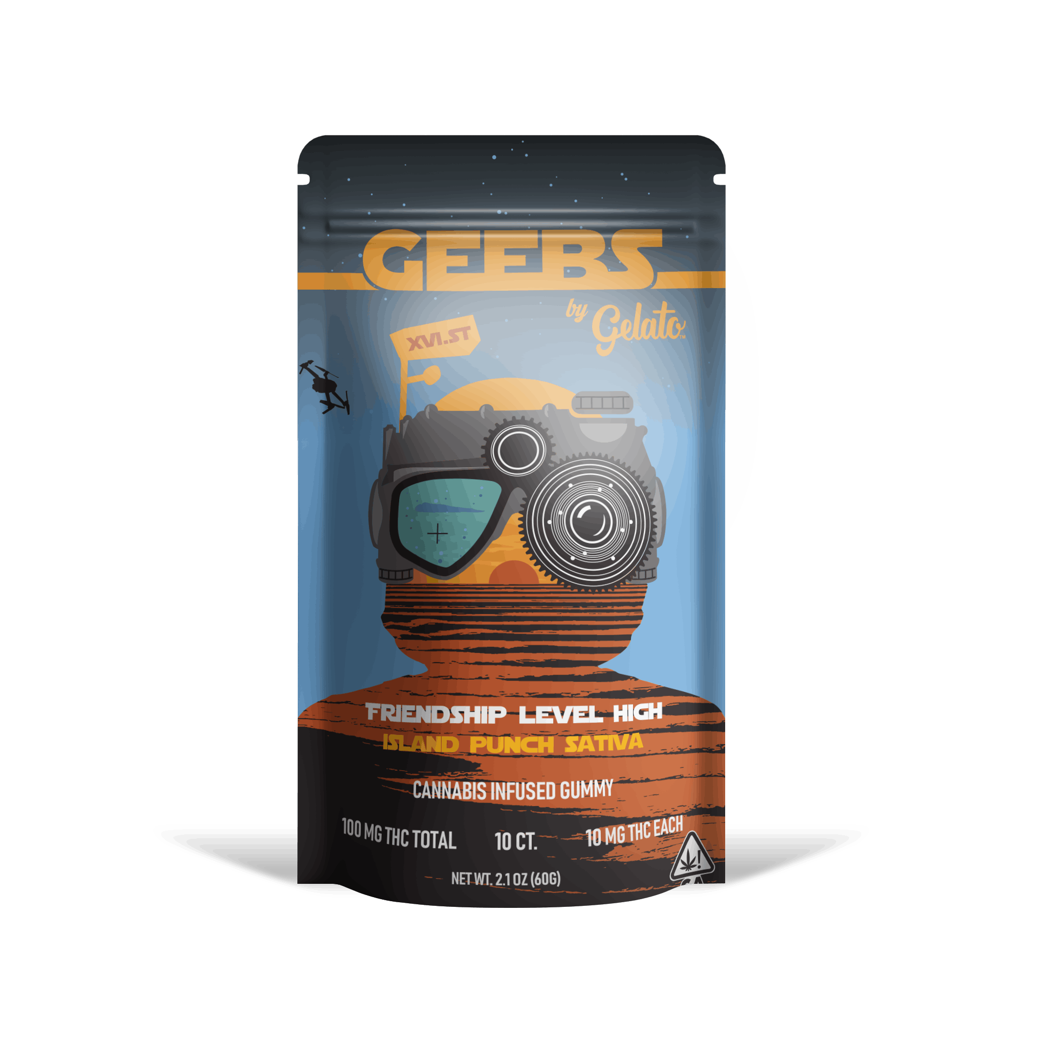 Photograph of product: GEEBS | Island Punch Gummies