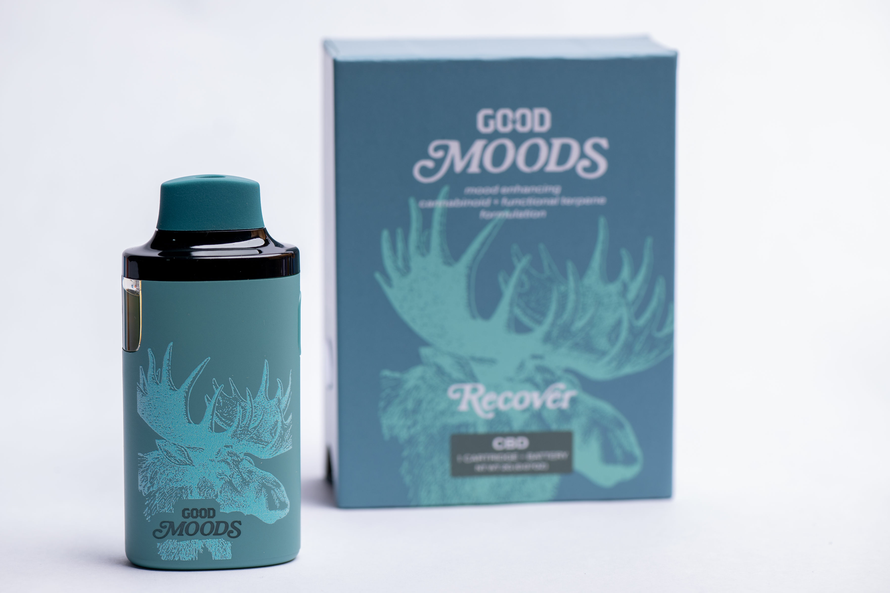 Photograph of product: *Moods* Recover CBD/CBDv 2g Disposable