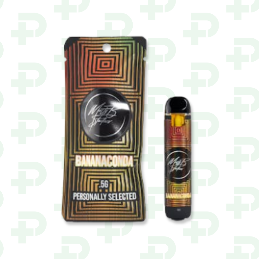 Photograph of product: Matty B Stackers Live Rosin Disposable - Bananconda