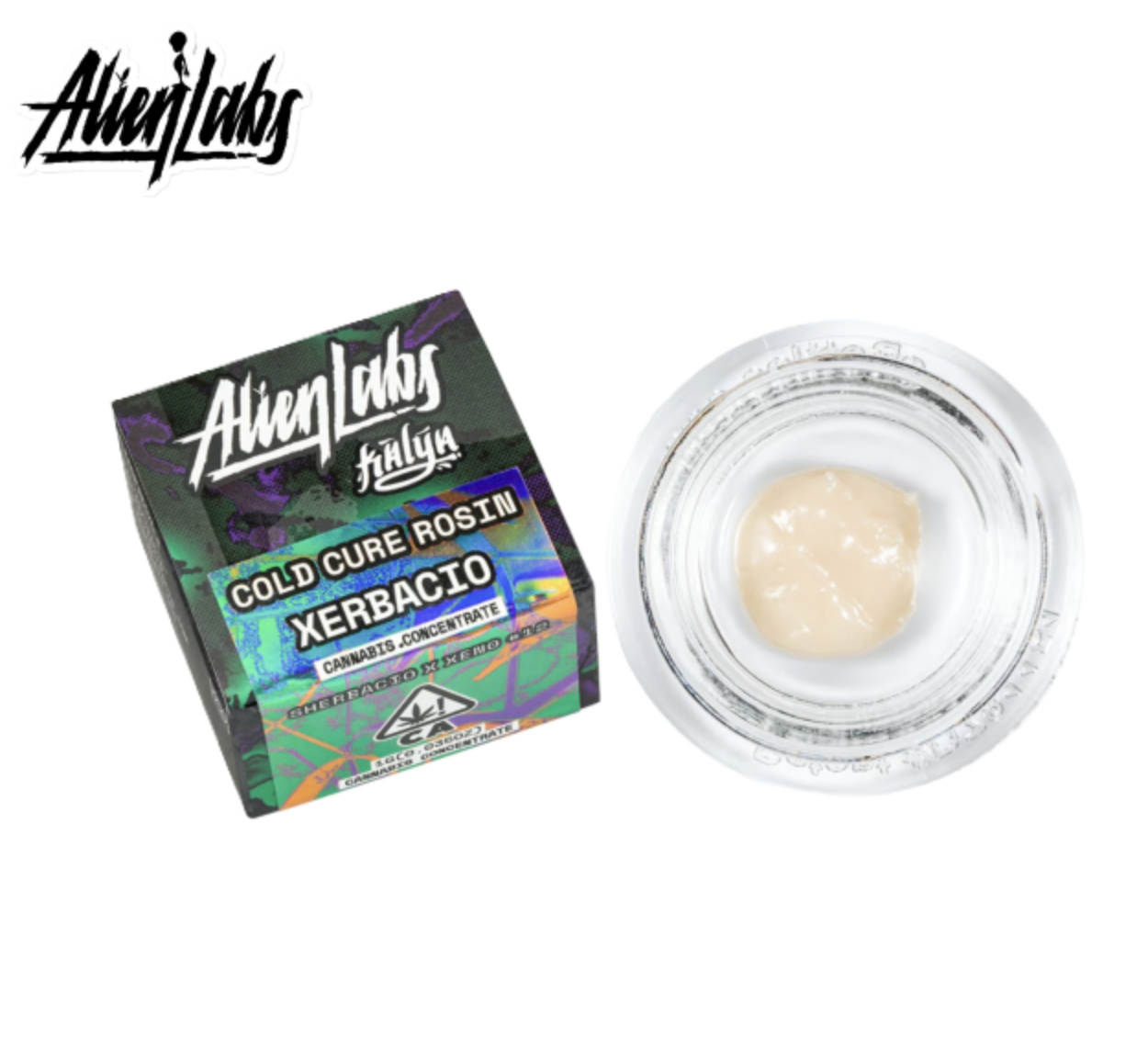 Photograph of product: XERBACIO 1G COLD CURE ROSIN