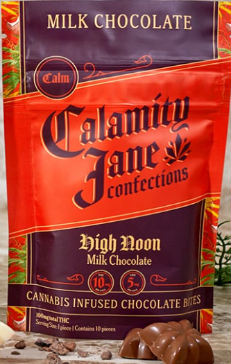 Photograph of product: Calamity Jane High Noon Milk Chocolate