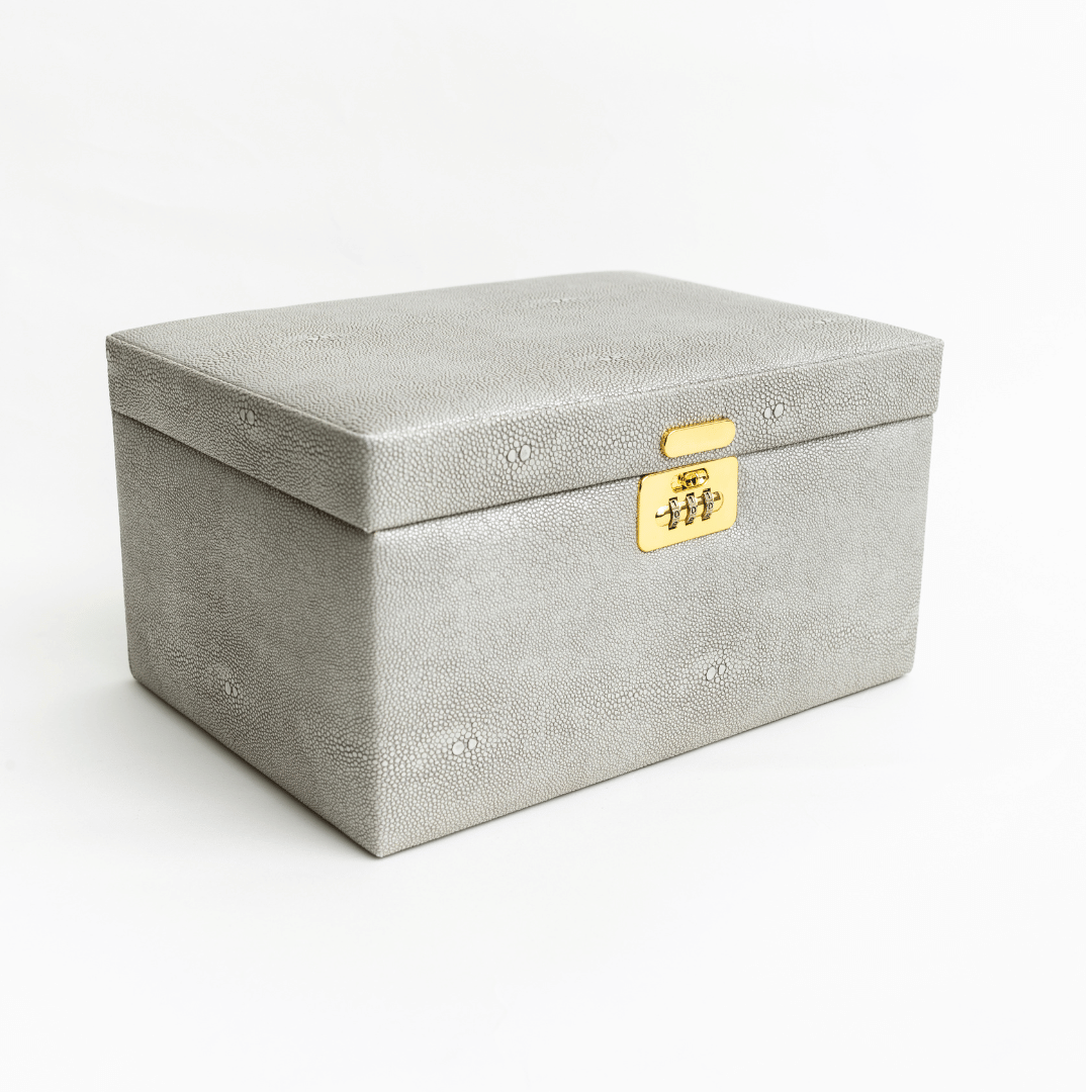 Photograph of Product: Luxie Locking Stash Box | Gray