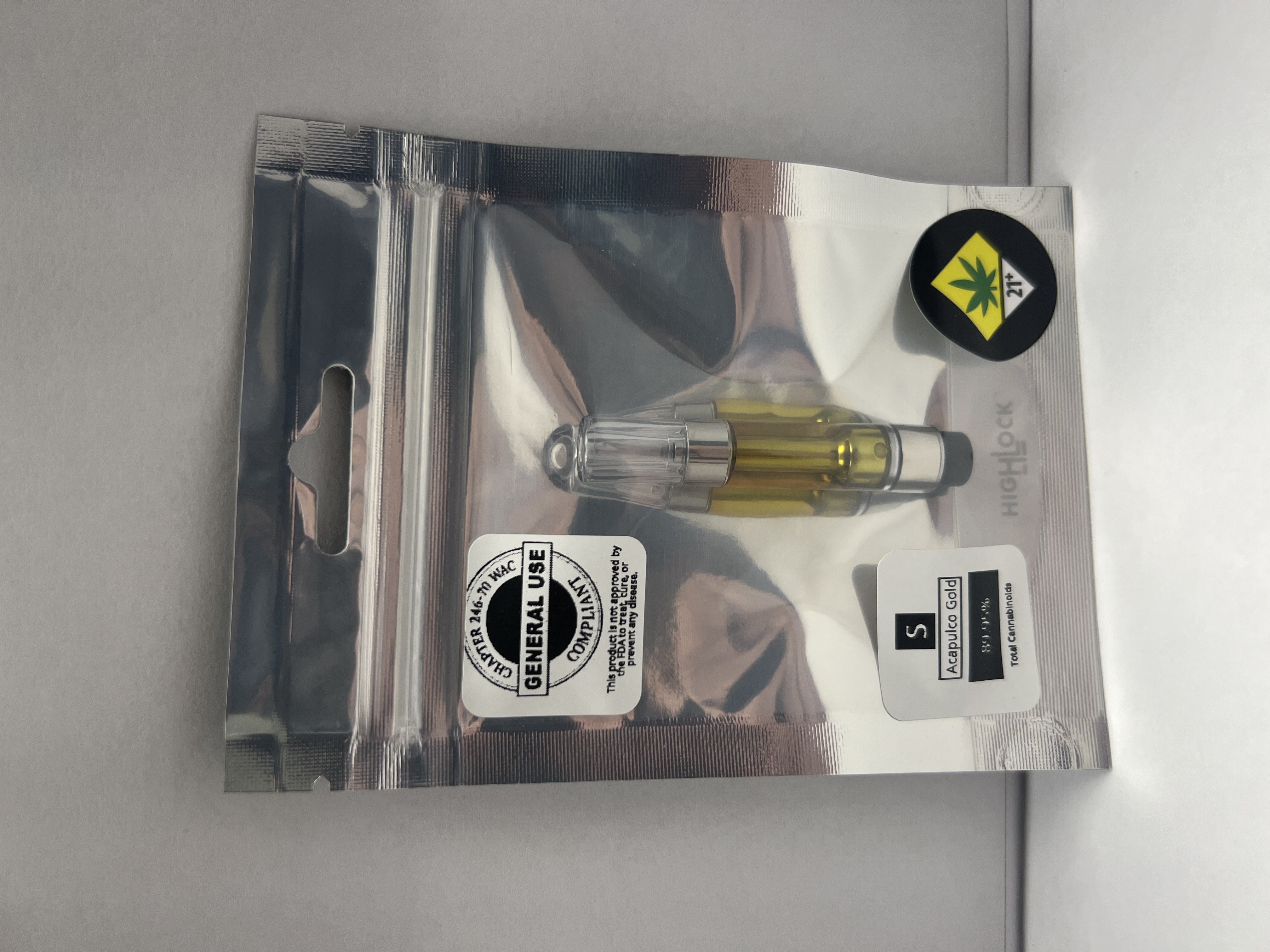 Photograph of product: Acapulco Gold | Vape Cart