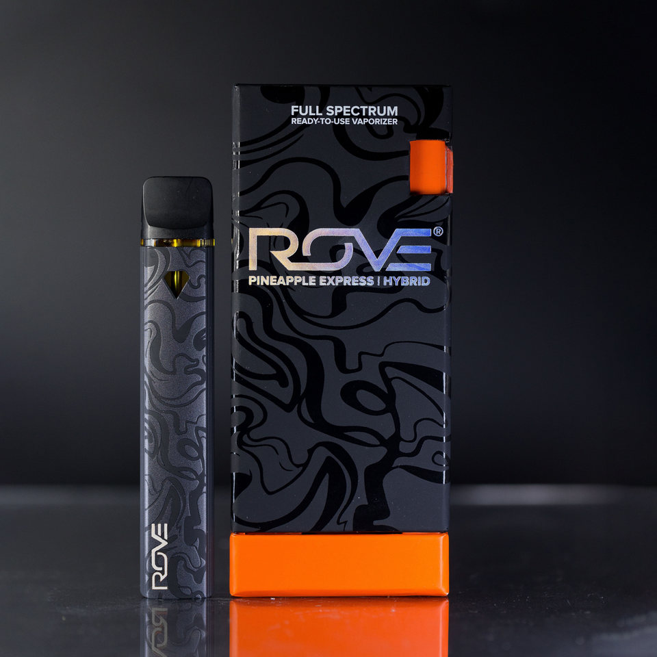 Photograph of product: Rove - Live Resin Diamond Disposable Pineapple Express