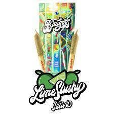 Photograph of product: Bangers - Lime Slushy 1g Infused Pre Roll