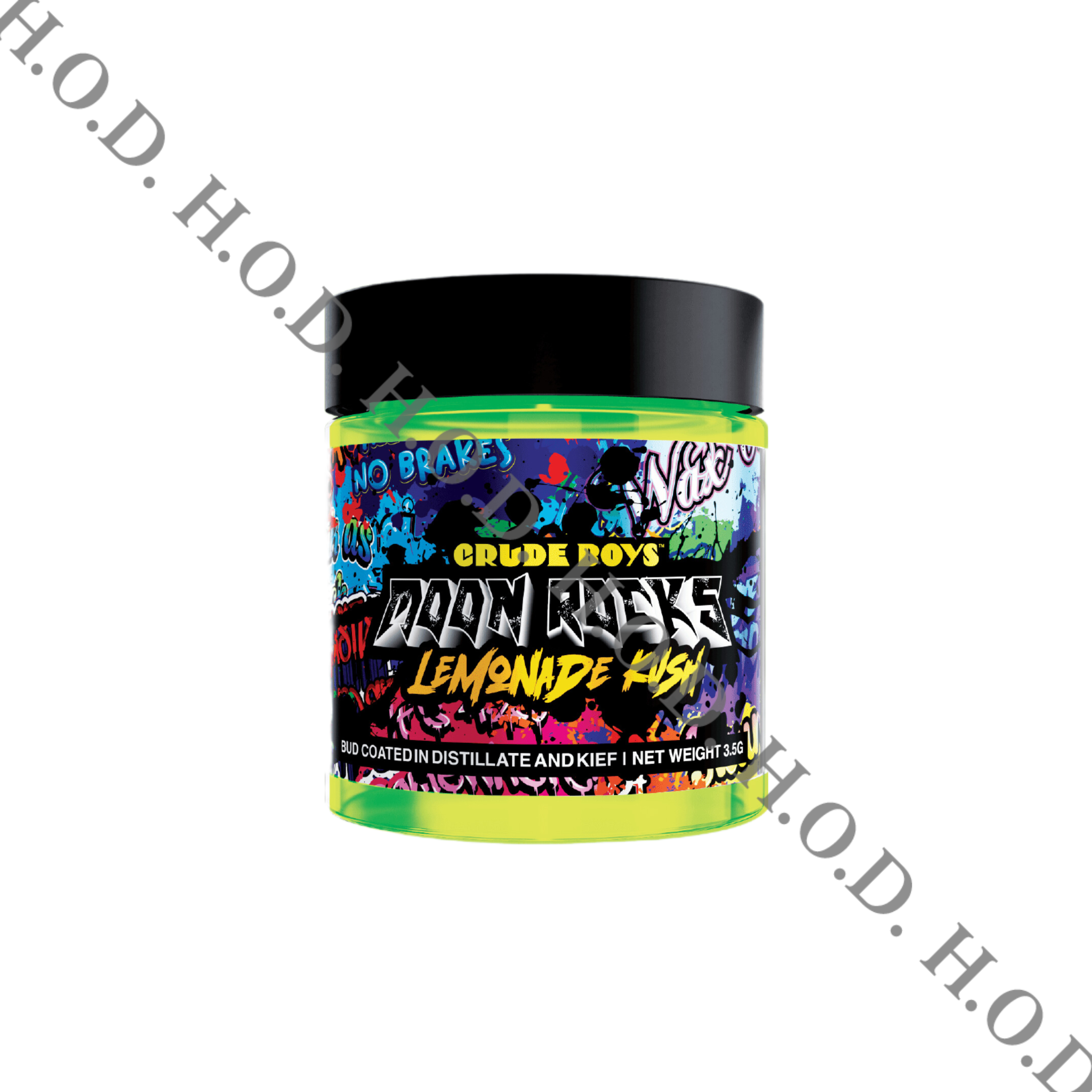 Photograph of product: Crude Boys Lemonade Kush Moon Rocks 3.5g