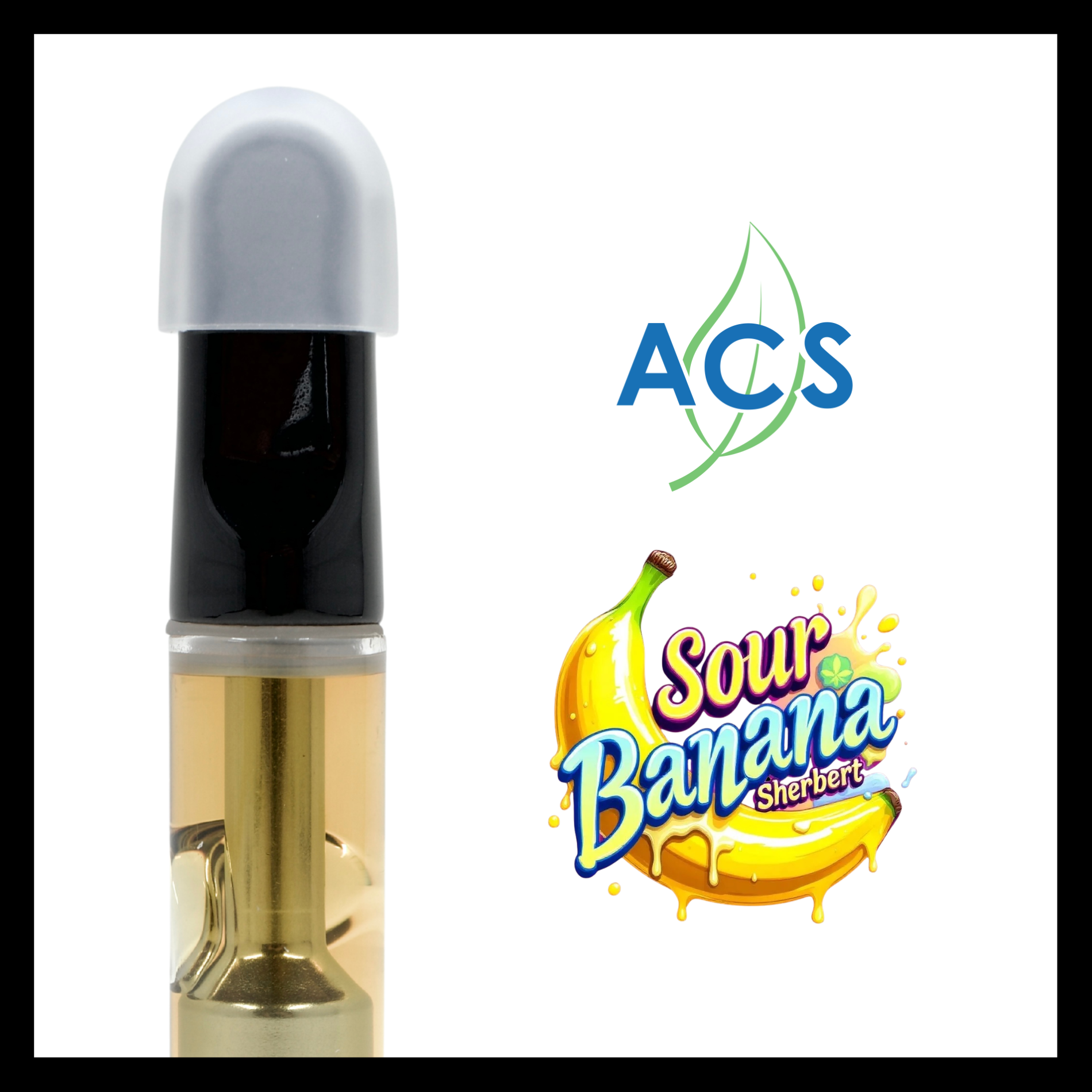 Photograph of product: Sour Banana Sherbert Vape | Distillate