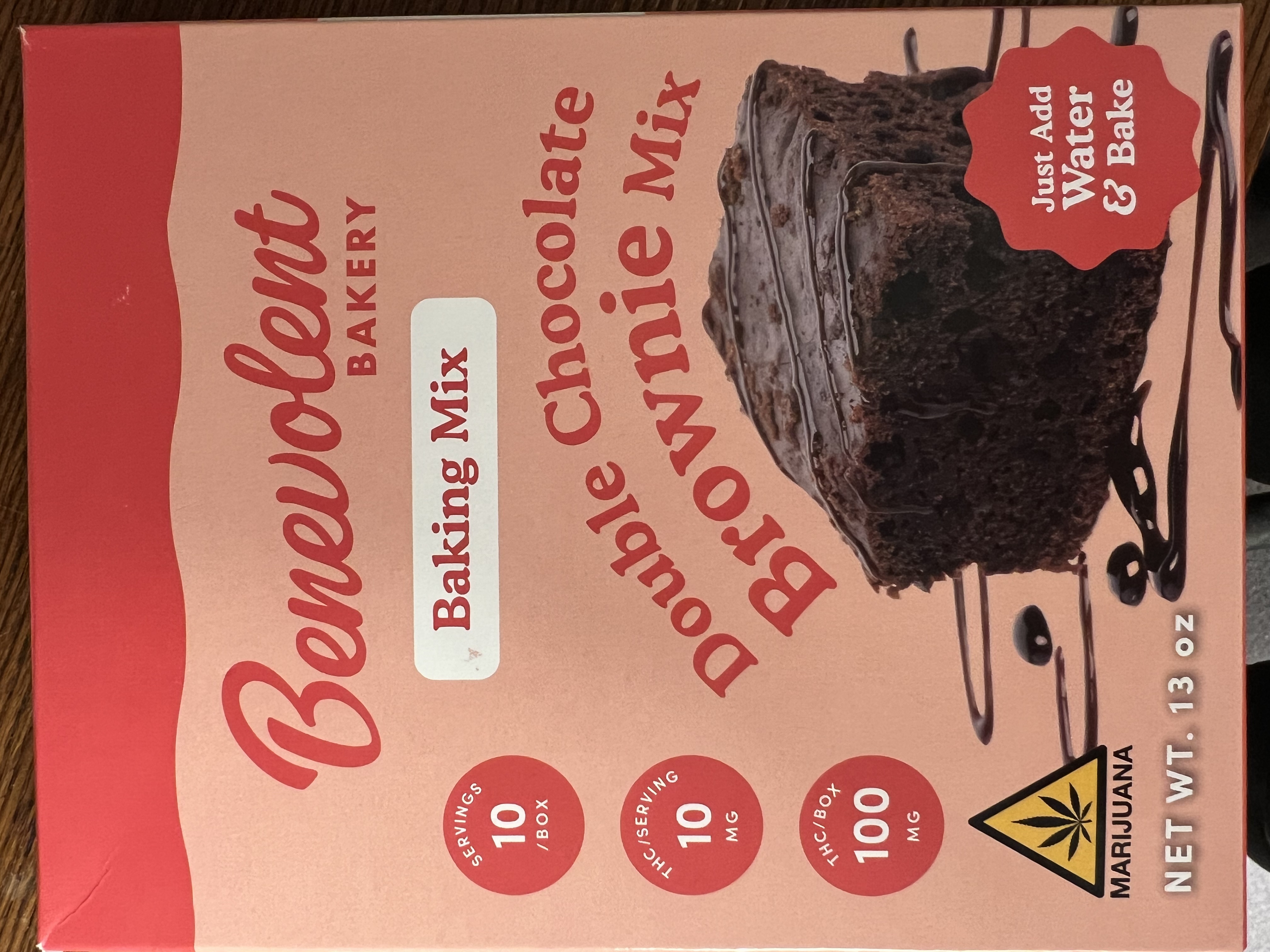 Photograph of product: Brownie Mix | Double Choc
