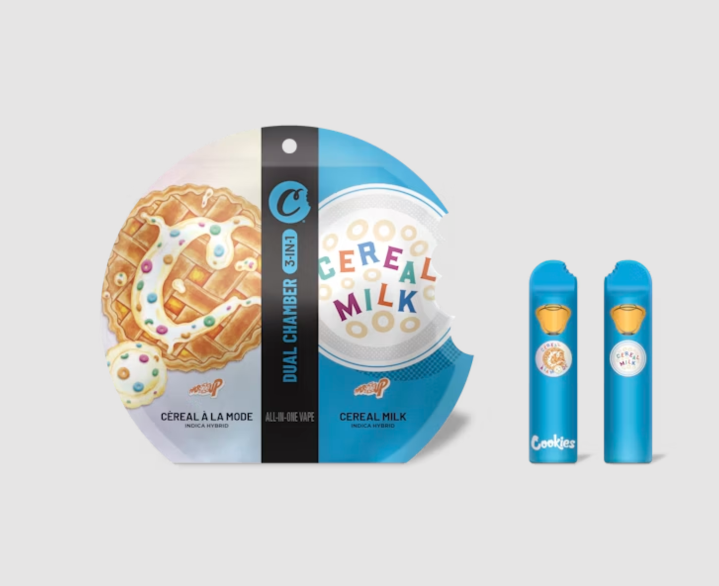 Photograph of product: COOKIES CEREAL A LA MODE X CEREAL MILK DISPOSABLE 1G