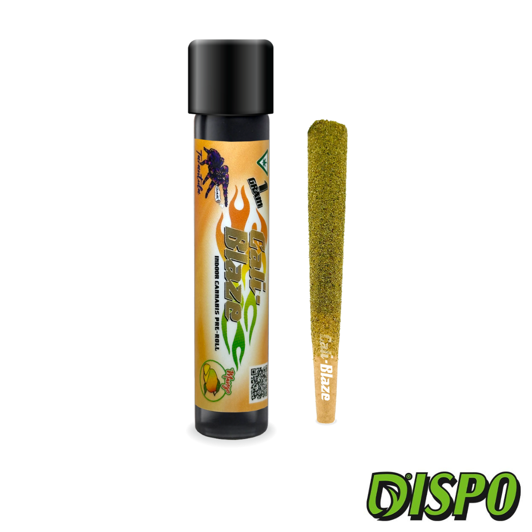 Photograph of product: Cali Blaze - Mango 1G Infused Tarantula