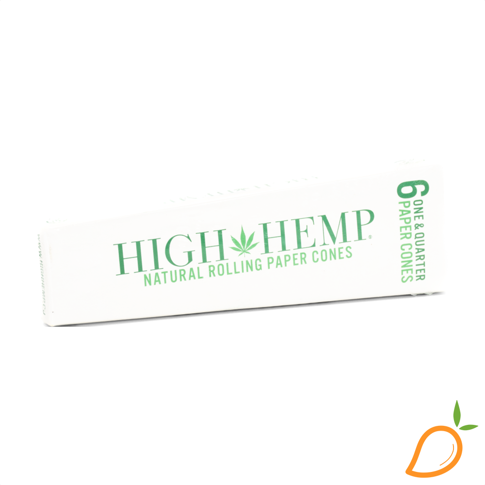 Photograph of product: 6pk 1 1/4 Natural Cones High Hemp