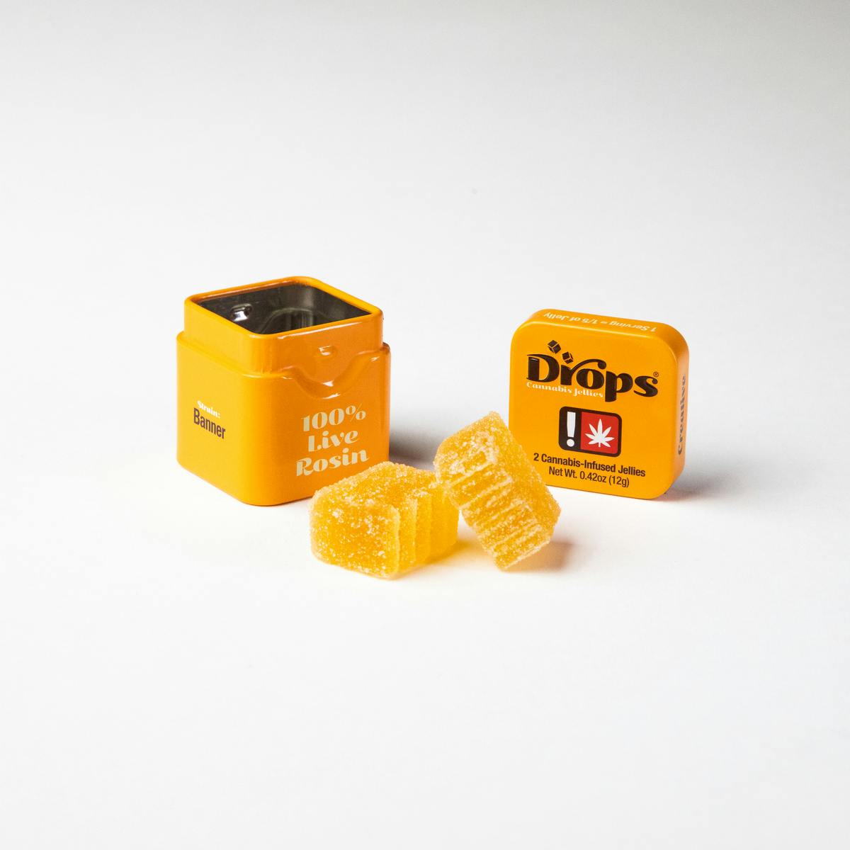 Photograph of product: MED Orange Jelly Single | 100mg