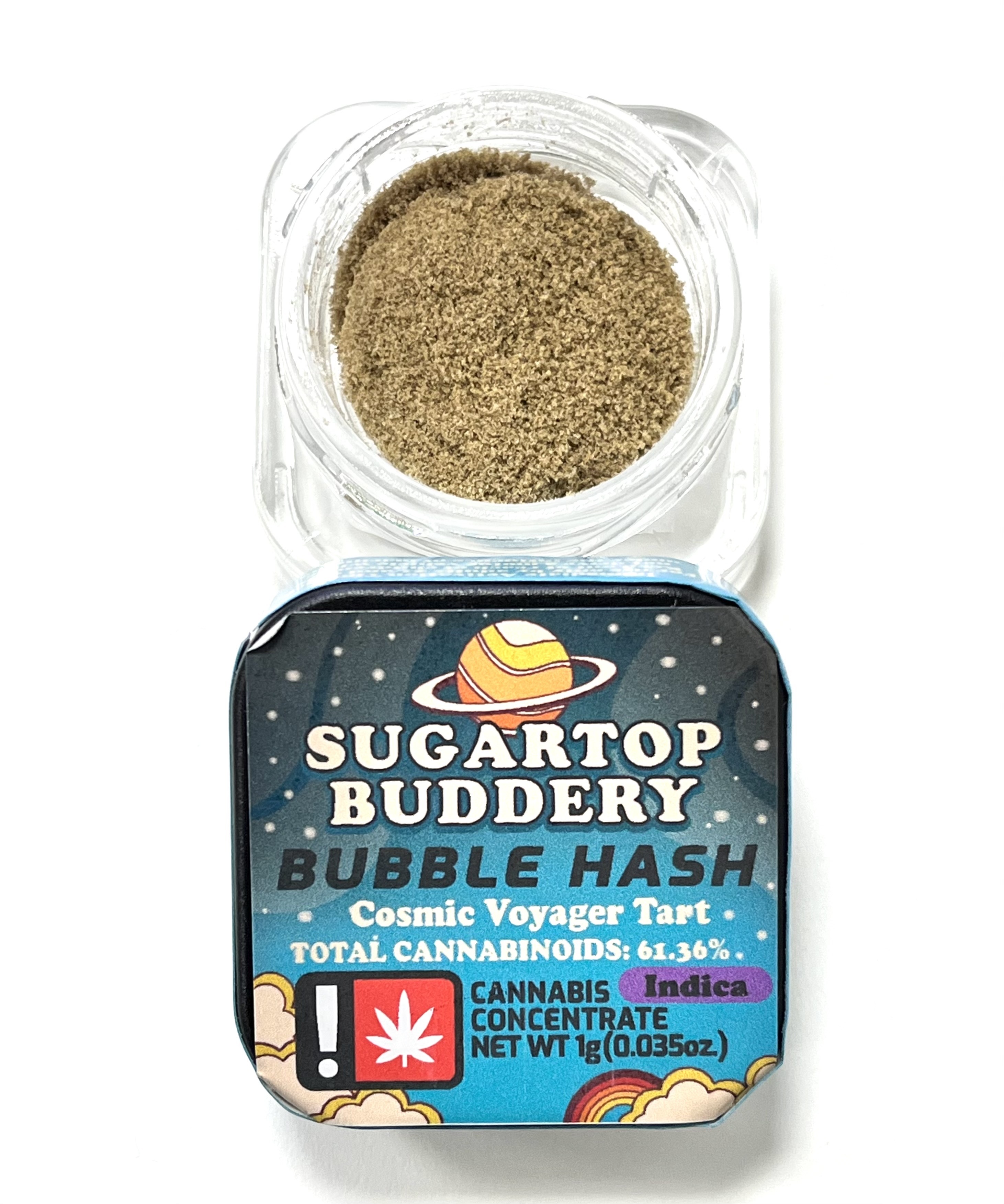 Photograph of product: SugarTop Bubble au chocolat | Cosmic Voyager Tart
