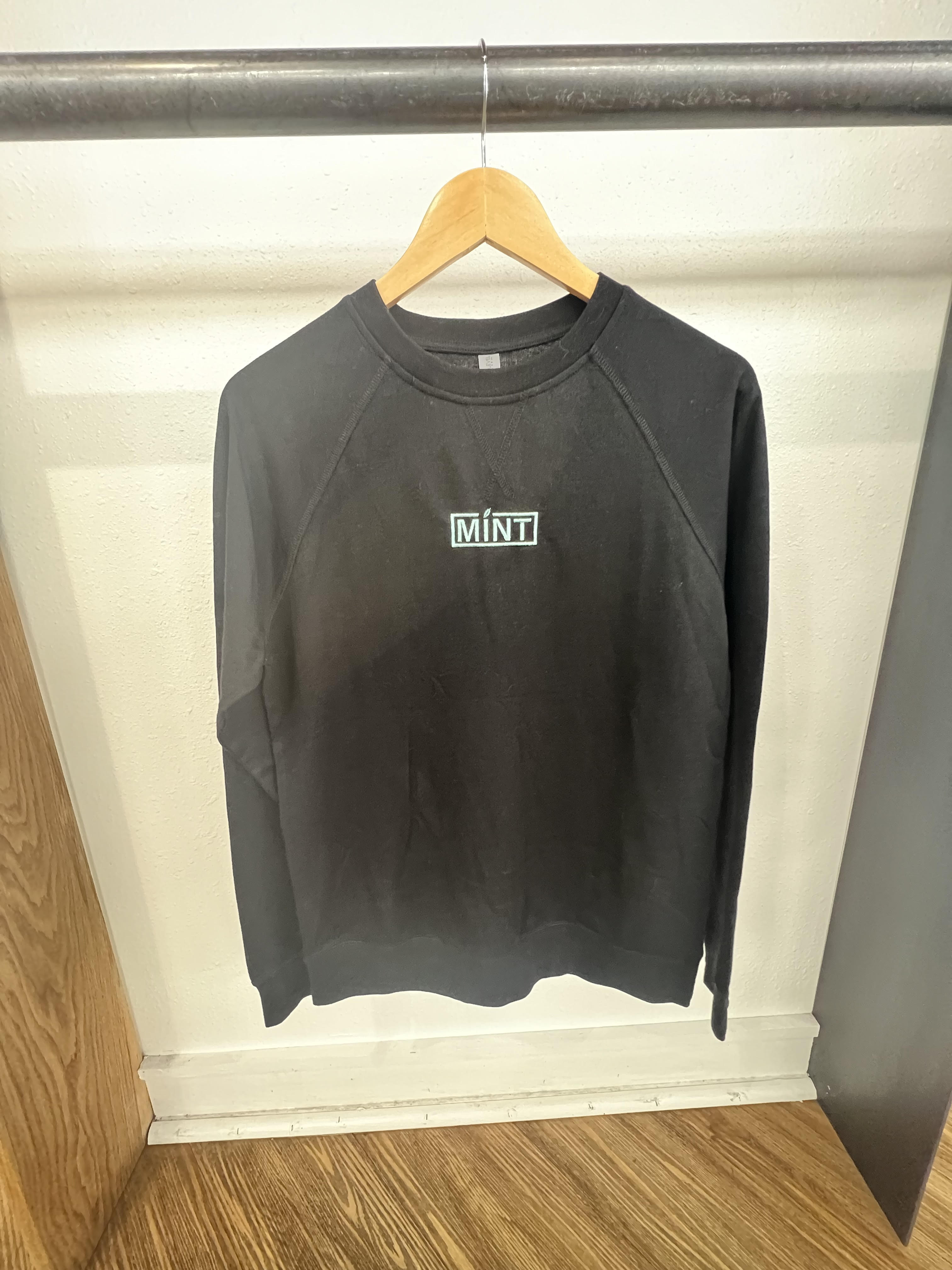 Photograph of product: Crewneck Sweatshirt - Black - XLarge
