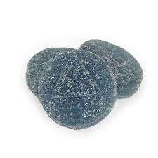 Photograph of product: au chocolat Rosin Gummies - BALANCED Blue Raspberry - 200mg/20pk