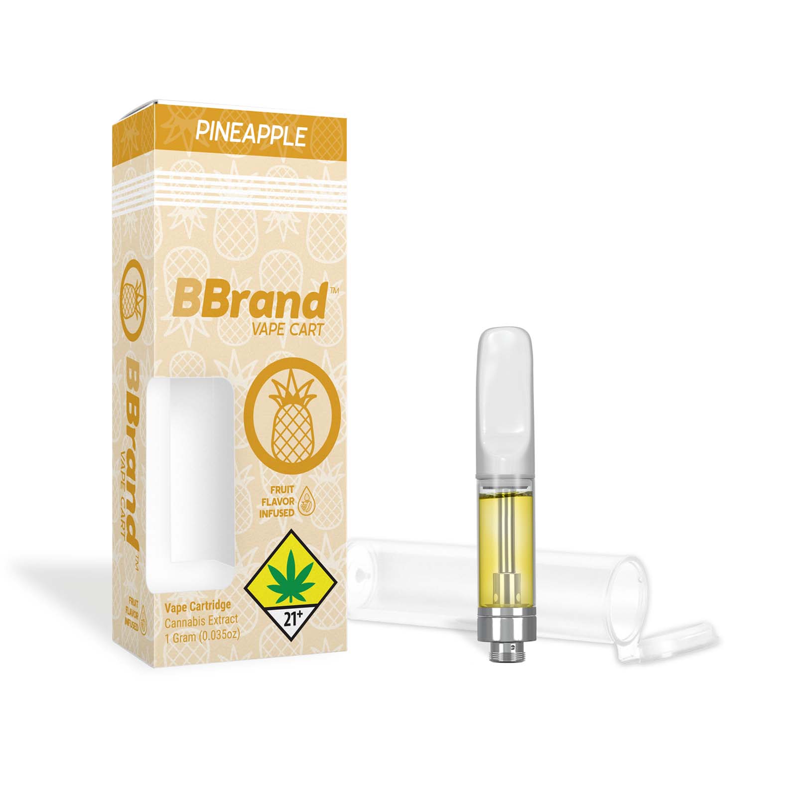 Photograph of product: Pineapple Fruit Flavored Cartridge | 1g