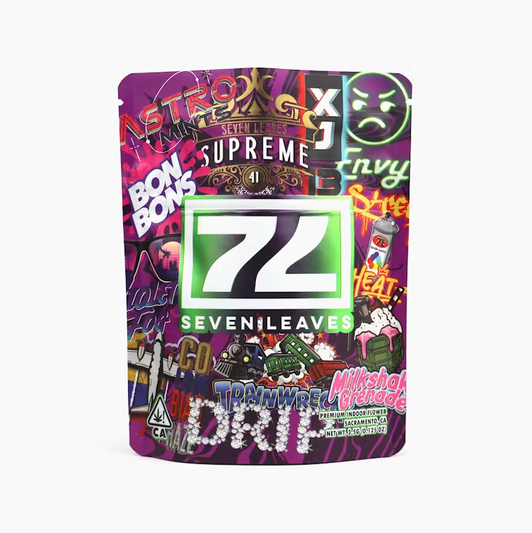 Photograph of Product: Seven Leaves - 3.5g - Illemonatti