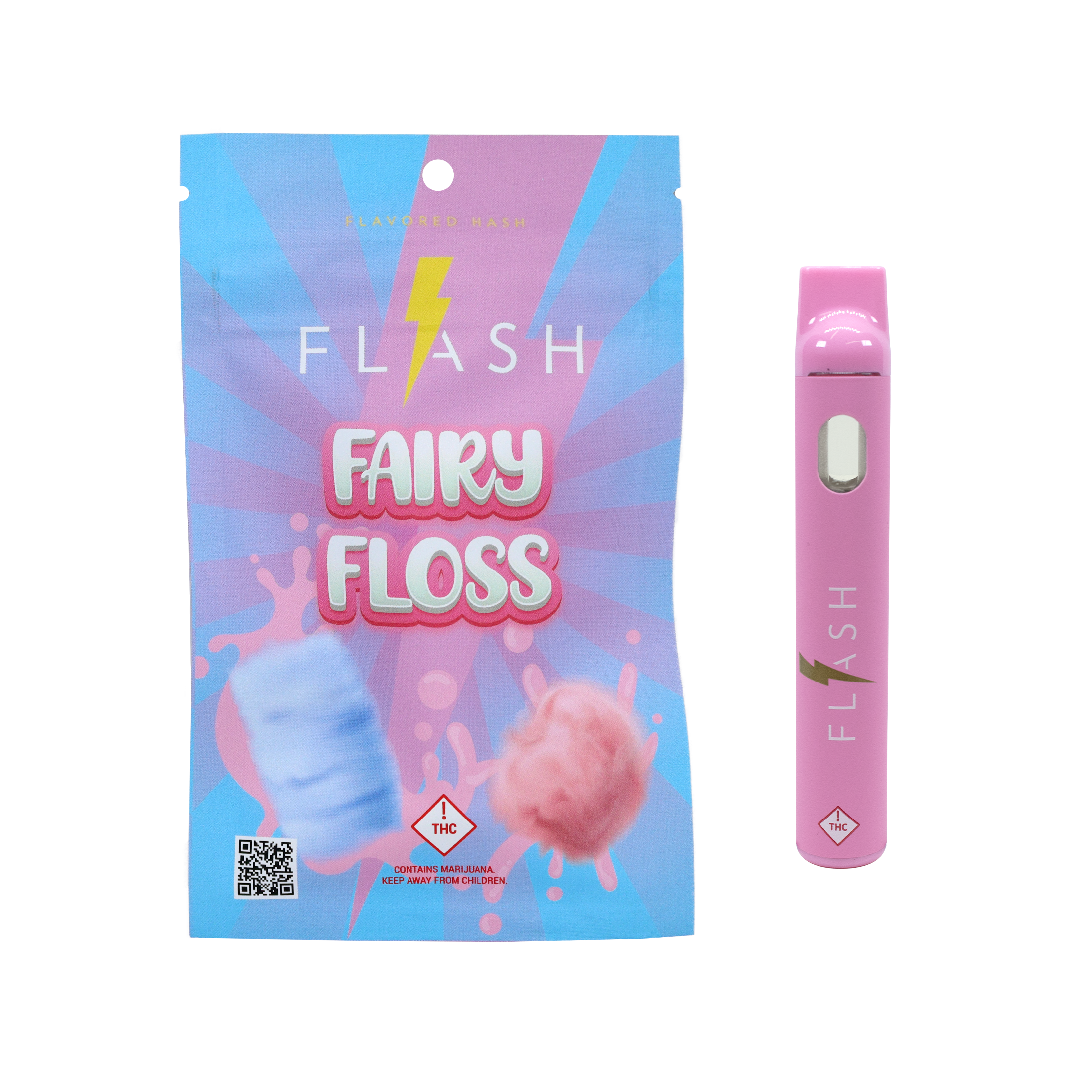 Photograph of product: Harmony Flash Disposable Fairy Floss