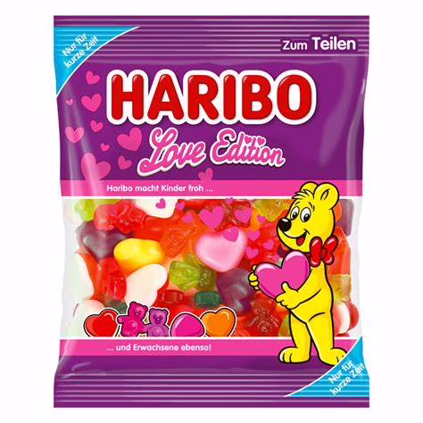 Photograph of product: Haribo - Happy Love (Germany)