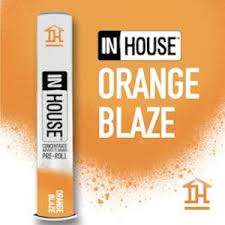 Photograph of product: Orange Blaze Infused Pre-Roll | 0.75g - In House