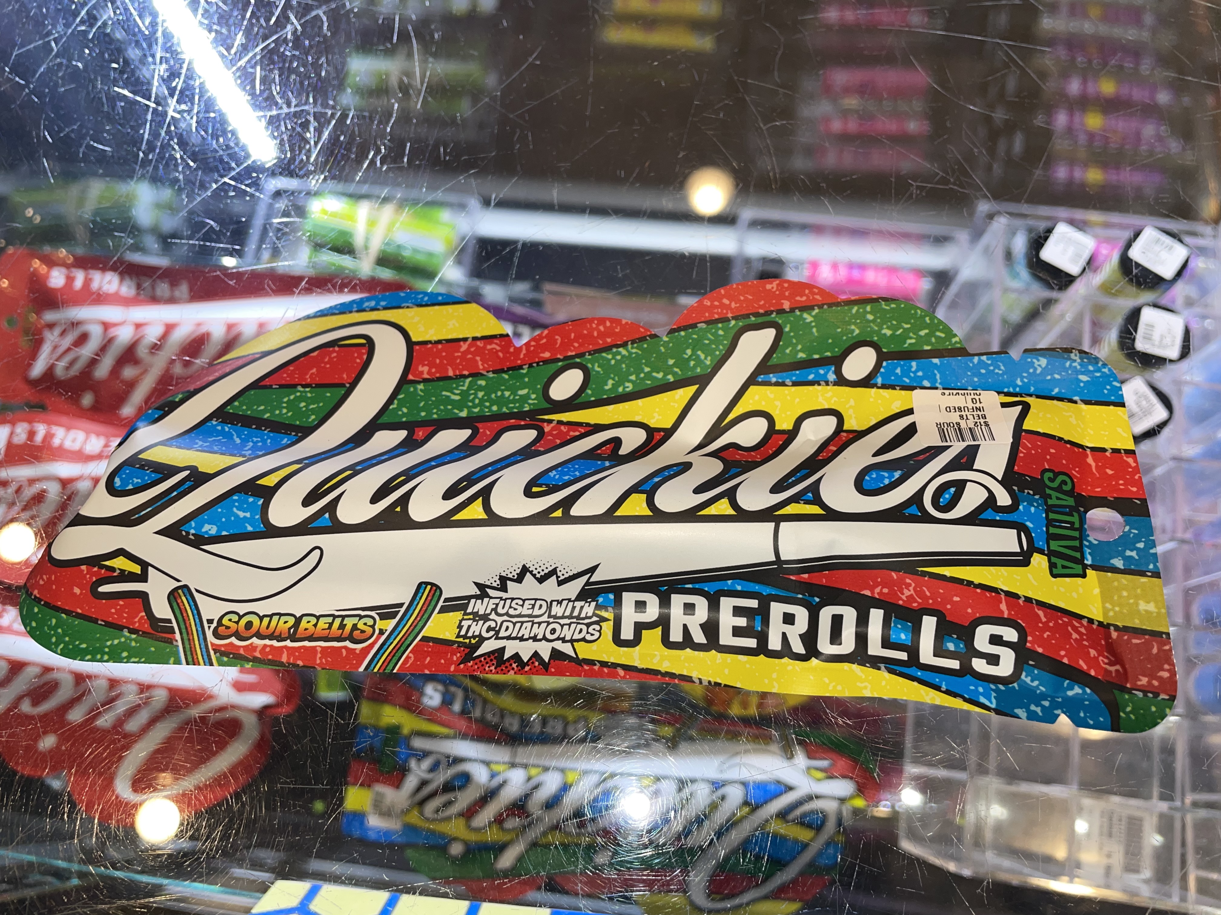 Photograph of product: Sour Belts Infused Quickies