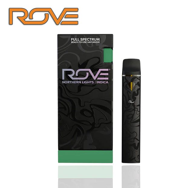 Photograph of product: Rove - Northern Lights - Melted Diamond Live Resin RTU Vape - 1g - 