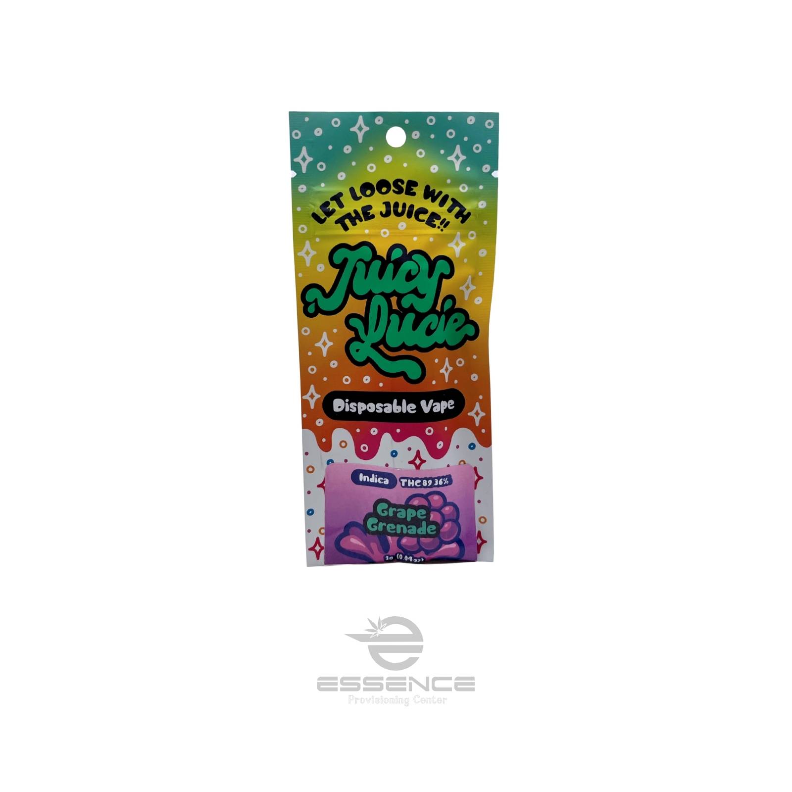 Photograph of product: CC-Juicy Lucie Disposable-Grape Grenade
