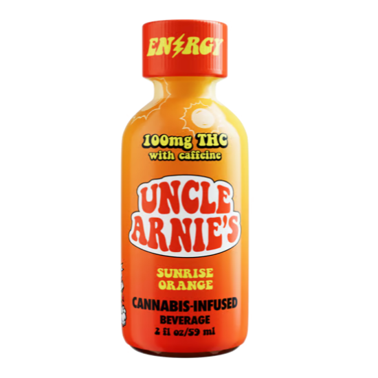 Photograph of product: (Drink) Uncle Arnie's | Sunrise Orange With Caffeine Shot (2oz) - Oui'd