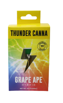 Photograph of Product: Cartridge | Grape Ape | 1g | Thunder Canna