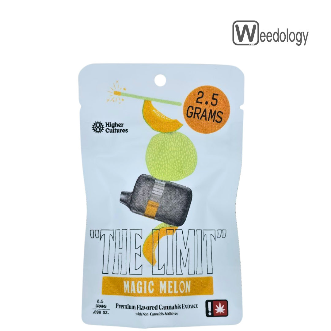 Photograph of product: Higher Cultures 2.5g MAGIC MELON FLAV-DST AIO