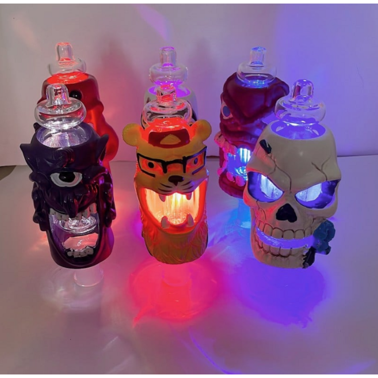 Photograph of Product: 6in Crazy LED 14mm Nectar Collector