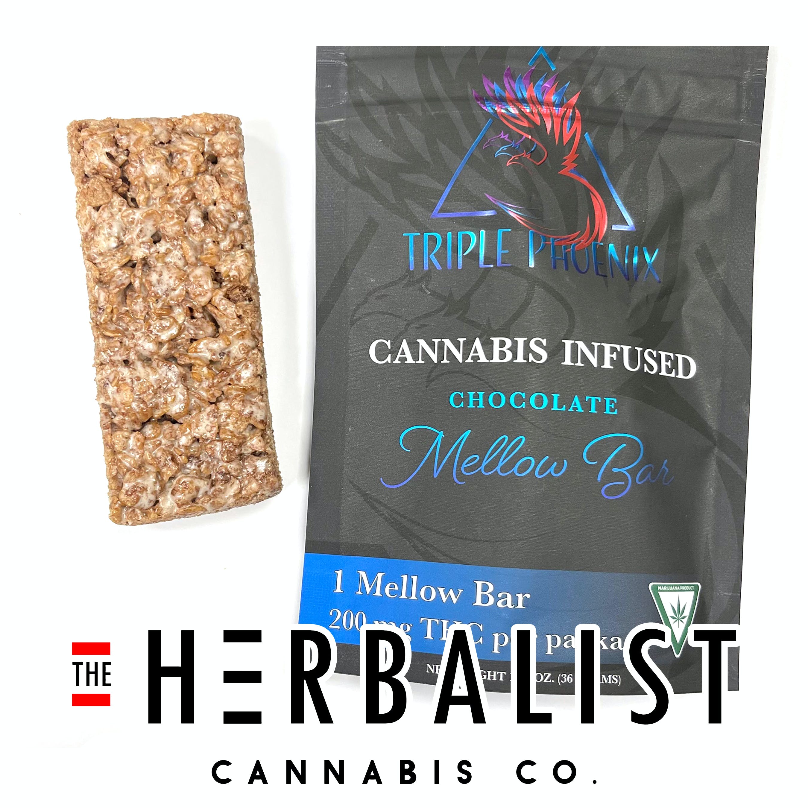 Photograph of product: Triple Phoenix 200mg Chocolate Crispy