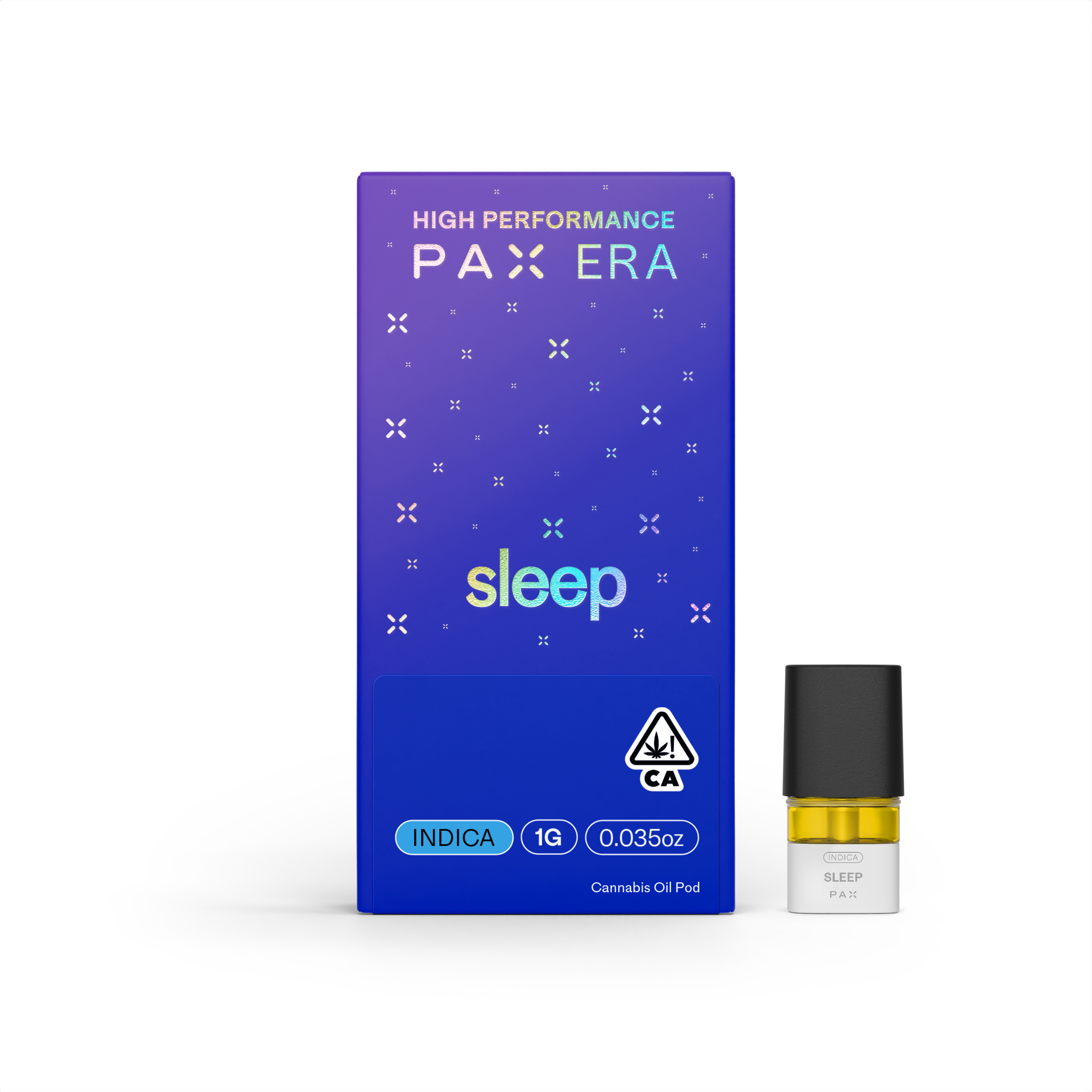 Photograph of product: Sleep Distillate Pod 1000mg 1:1 CBD:TH-oui