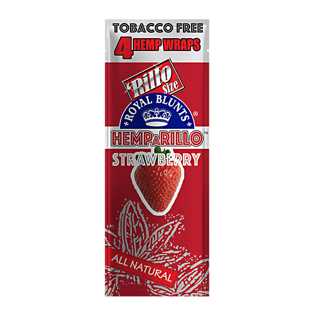 Photograph of product: Hemparillo - Strawberry 4pk Wraps