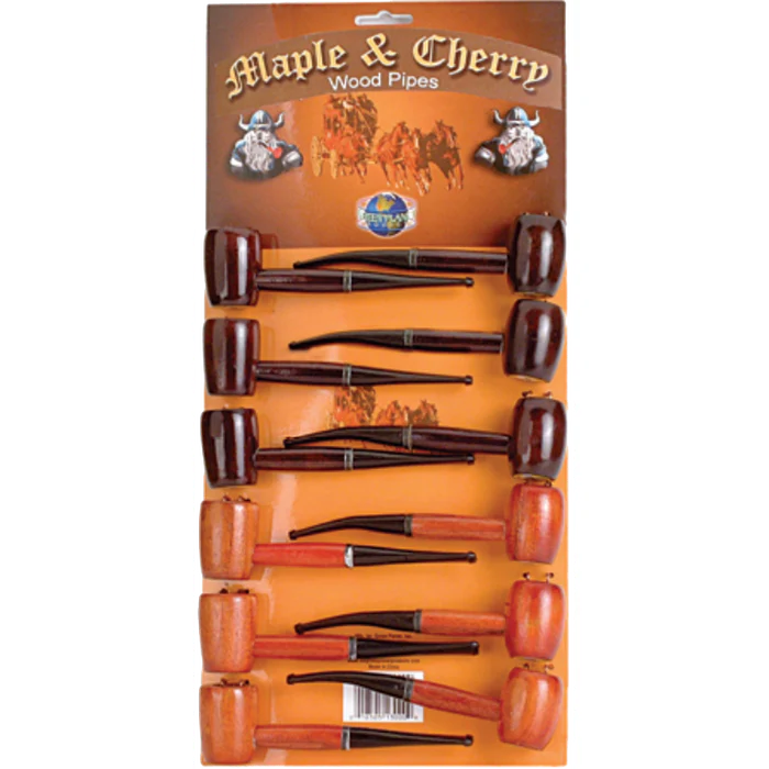 Photograph of product: Wood Pipes | MJ Wholesale | Accessories