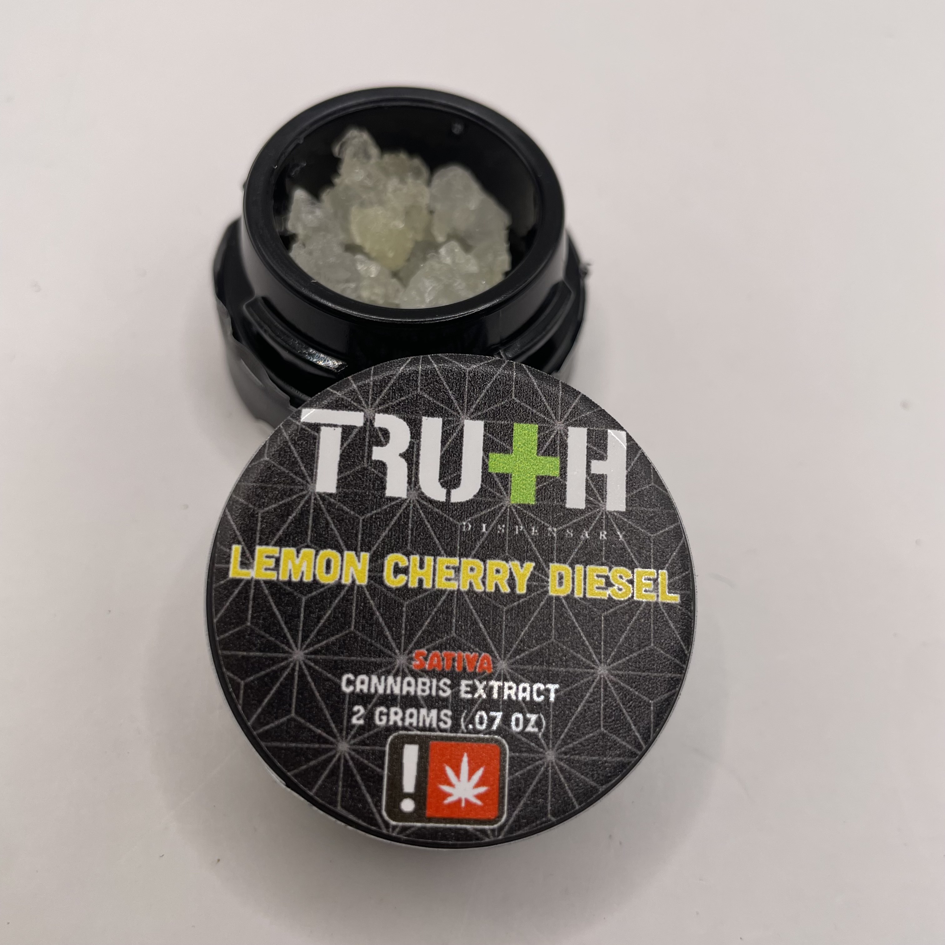 Photograph of product: Lemon Cherry Diesel Diamonds Dab (au chocolat Hamilton)