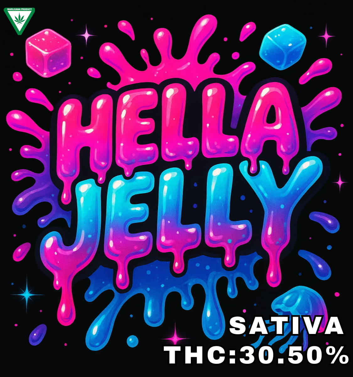 Photograph of product: Zaza Tier Deli - Hella Jelly - 28g