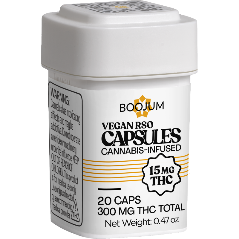 Photograph of product: RSO Capsules | 350mg 20pk