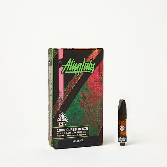 Photograph of product: Alien Labs - 1g Cured Cartridge (Sherbacio) - 
