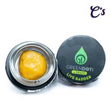 Photograph of product: Green Dot | Badder | Lemon Grinder (SH)