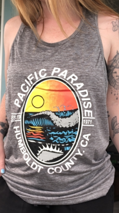 Photograph of product: Racer Back Shirt - Medium