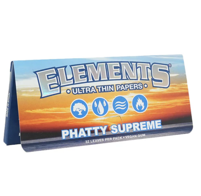 Photograph of product: Elements - Phatty Supreme Ultra Thin Papers (Wide)