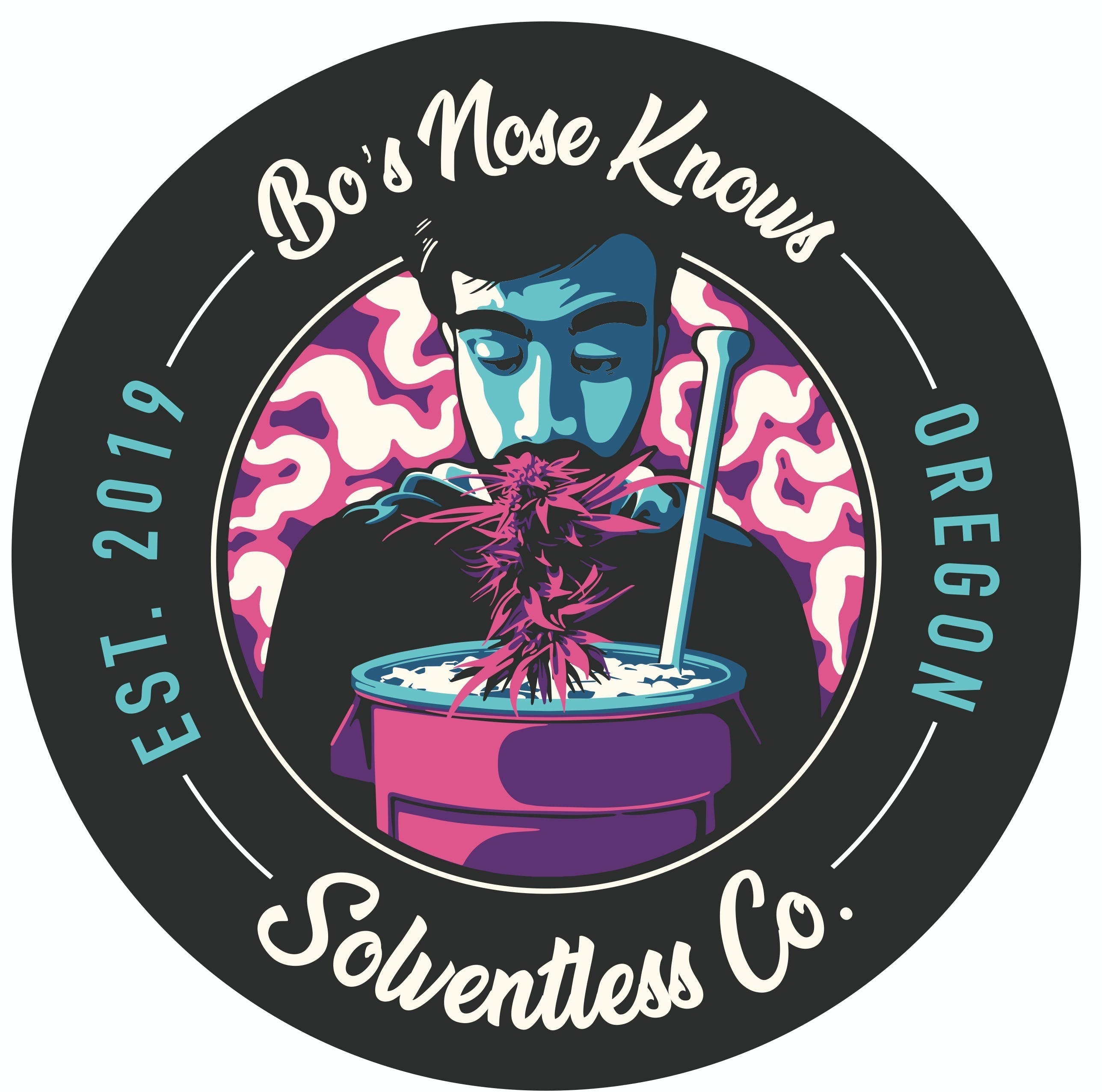 Photograph of product: Bo's Nose Knows - Twin's #27 (HYBRID) - au chocolat Rosin Badder 1g
