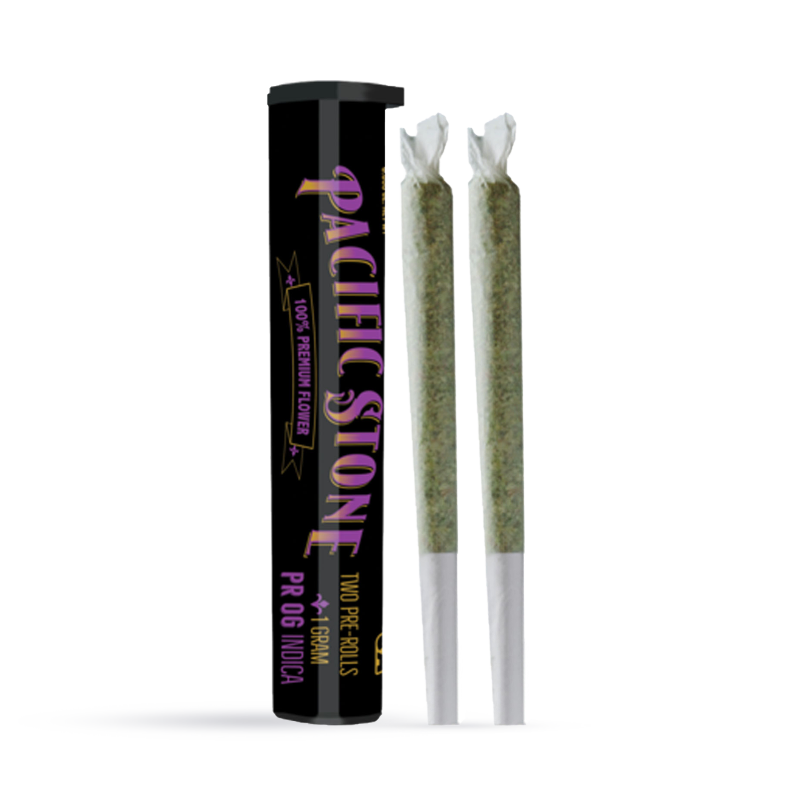 Photograph of product: Pacific Stone | Private Reserve OG Pre-Roll 2-pack | 1g