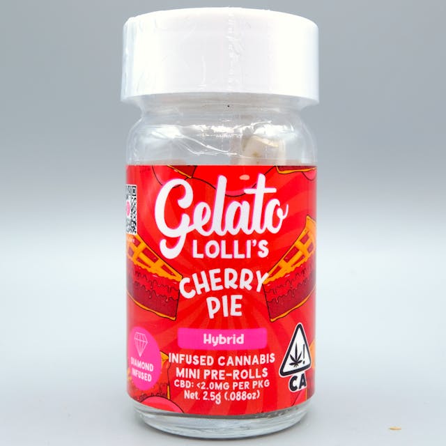 Photograph of product: $40.94 - Cherry Pie Gelato Lolli's 3g - 