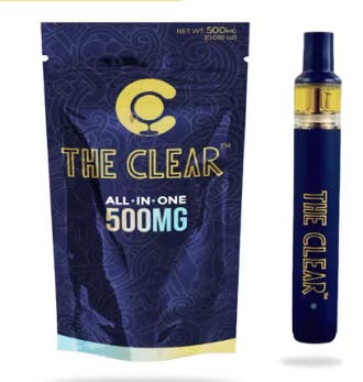Photograph of product: The Clear - Banana Cream - All In One - 0.5g