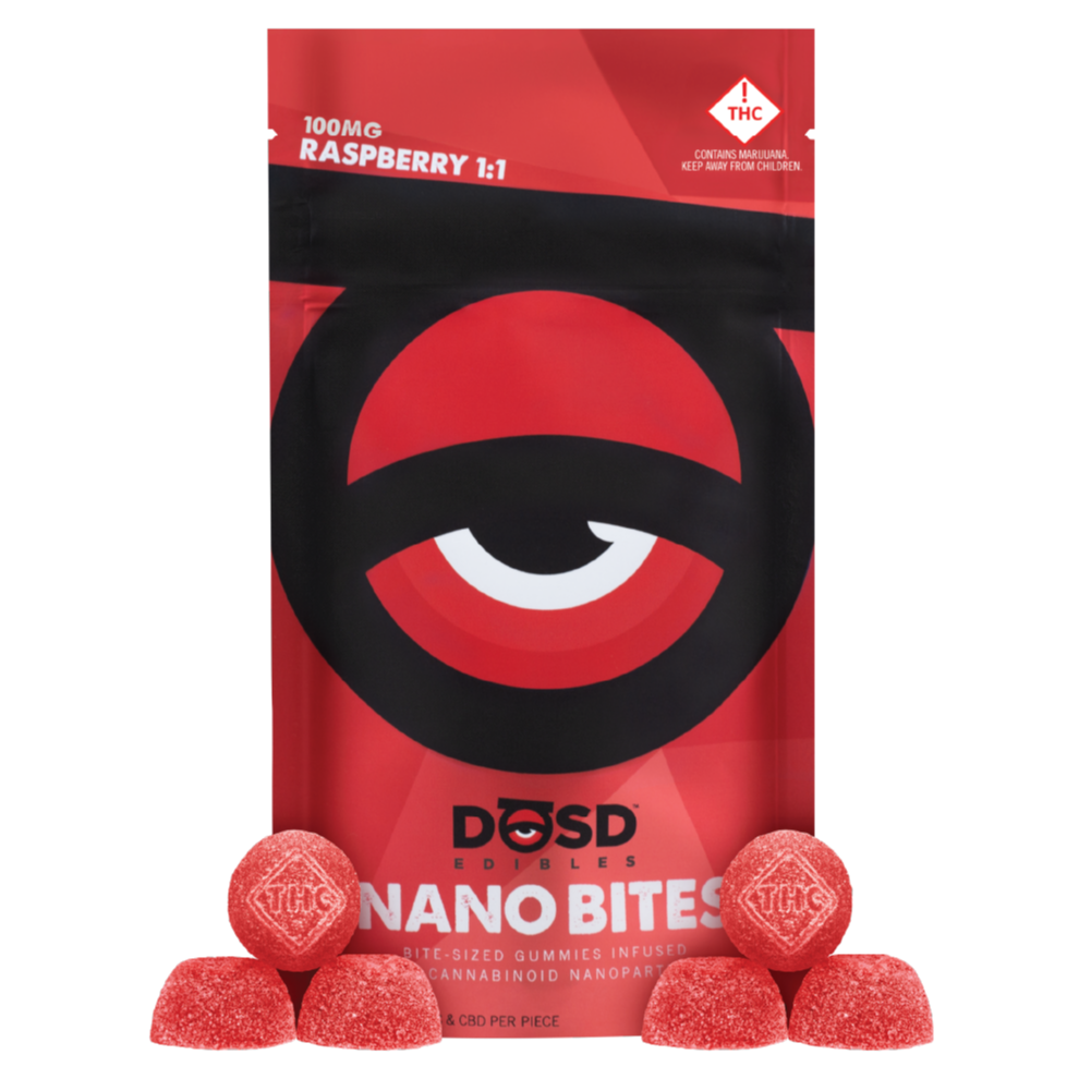 Photograph of product: DOSD-CBD 1:1 Raspberry